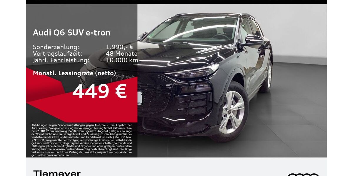 Audi Q6 e-tron 4.990 km 56.490 &euro; Bochum 44809