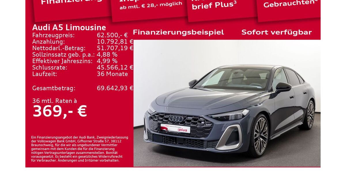 Audi A5 9.850 km 62.500 &euro; Berlin 10587
