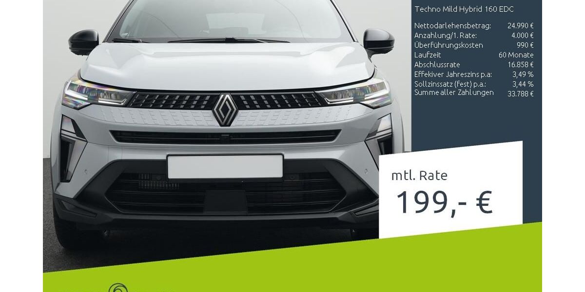 Renault Captur 1.500 km 28.370 &euro; Stuhr 28816