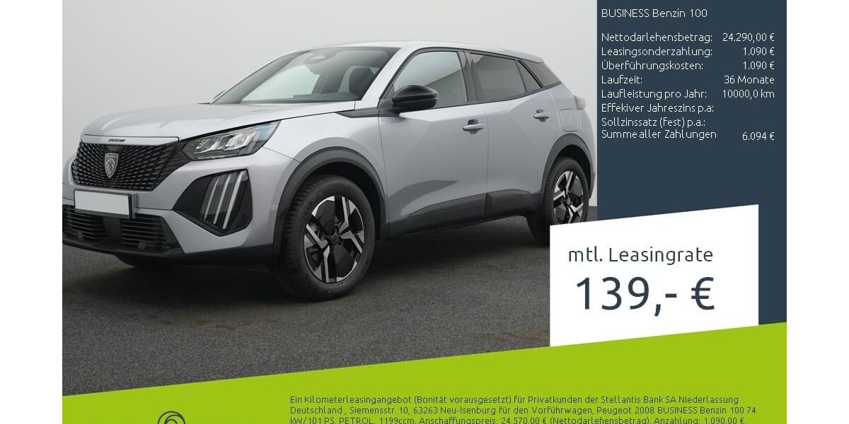 Peugeot 2008 6.523 km 24.290 &euro; Bocholt 46395