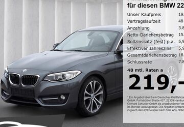 BMW 225 120.513 km 19.180 &euro; Ruhstorf 94099