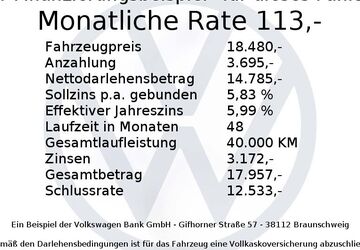 VW Polo 15.642 km 18.480 &euro; Bamberg 96052
