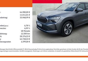 Skoda Kodiaq 29.950 km 44.980 &euro; Rheine 48432