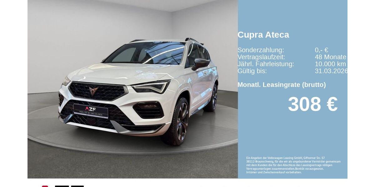 Cupra Ateca 19.279 km 33.780 &euro; Flensburg 24941