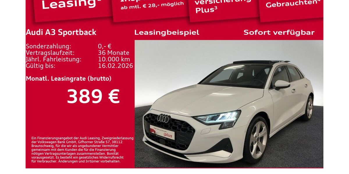 Audi A3 9.800 km 35.750 &euro; Berlin 12489