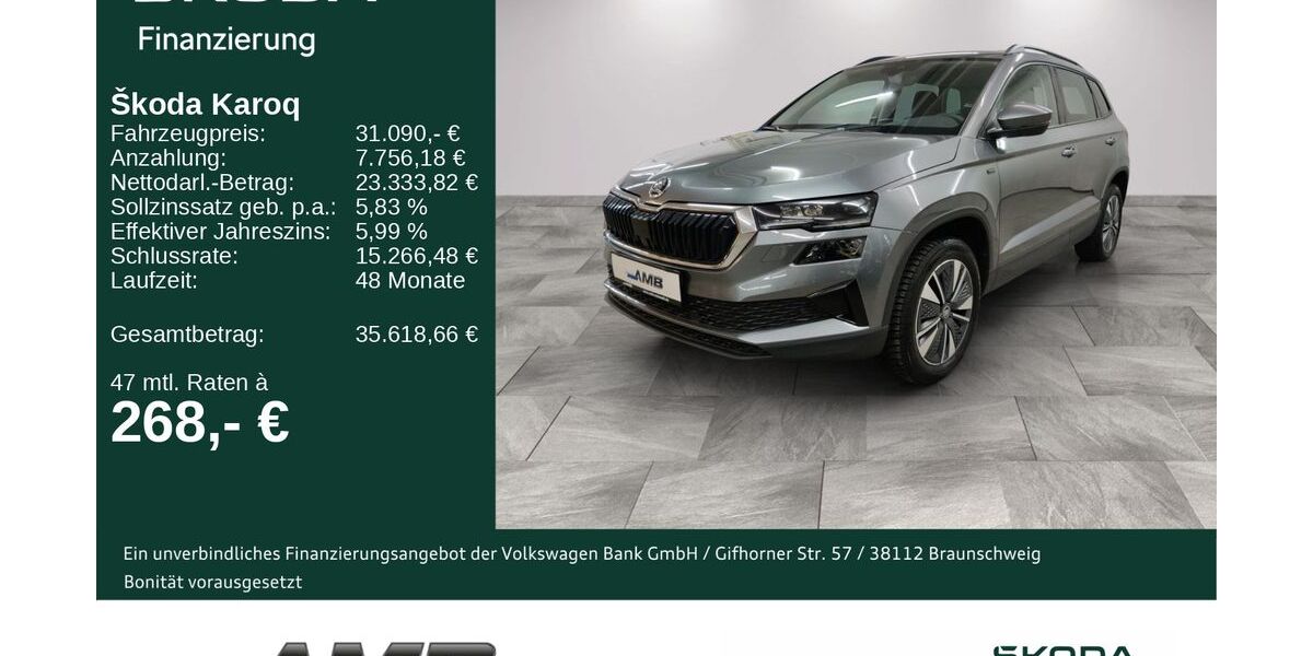 Skoda Karoq 21.070 km 30.480 &euro; Borna 04552
