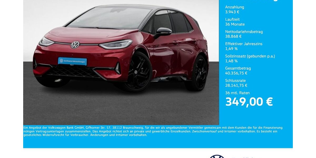 VW ID.3 11.511 km 42.411 &euro; Bergkamen 59192
