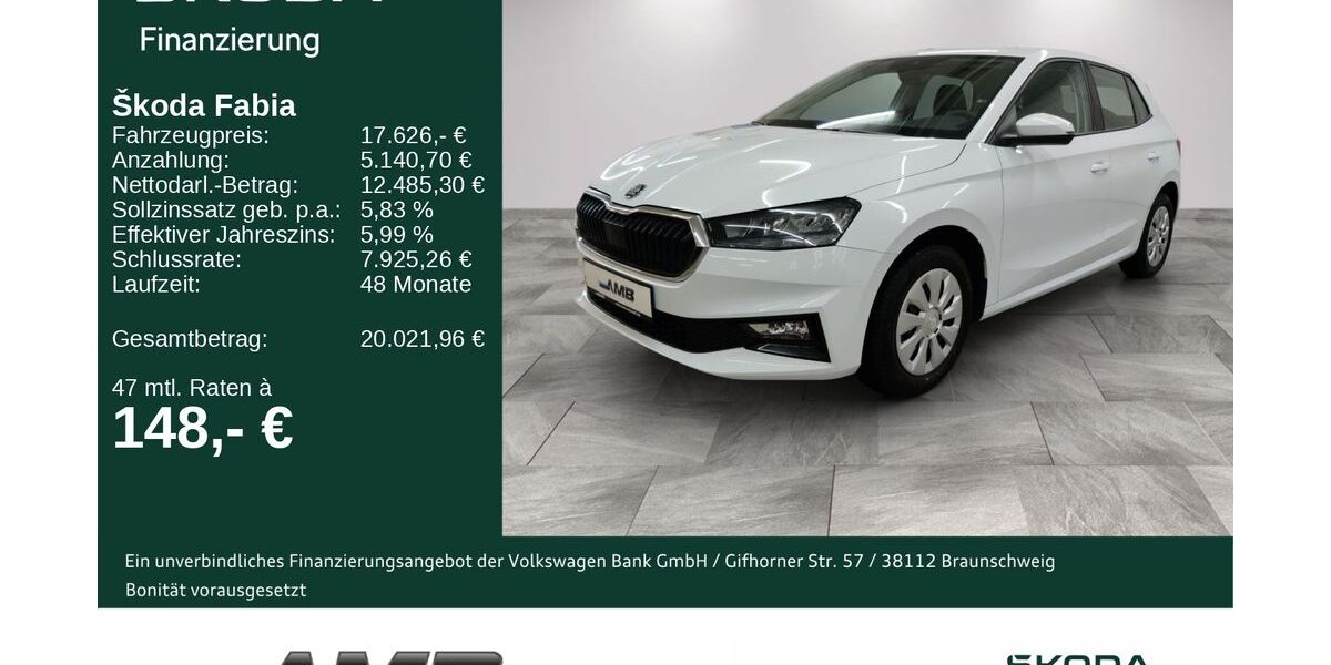 Skoda Fabia 12.690 km 17.280 &euro; Borna 04552