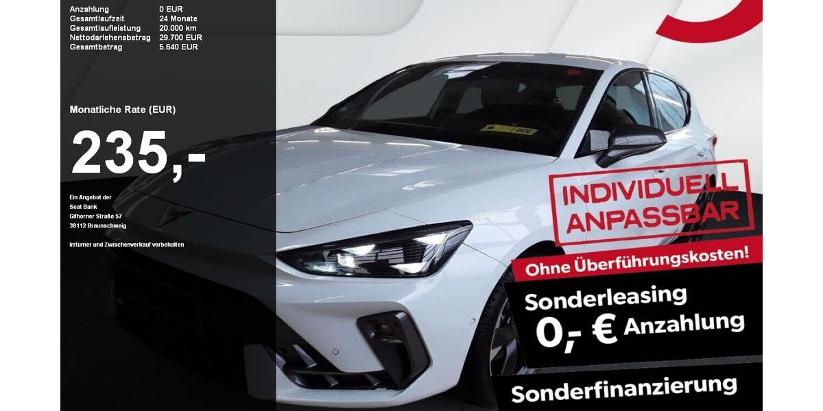 Cupra Leon 18.990 km 29.140 &euro; Wackersdorf 92442