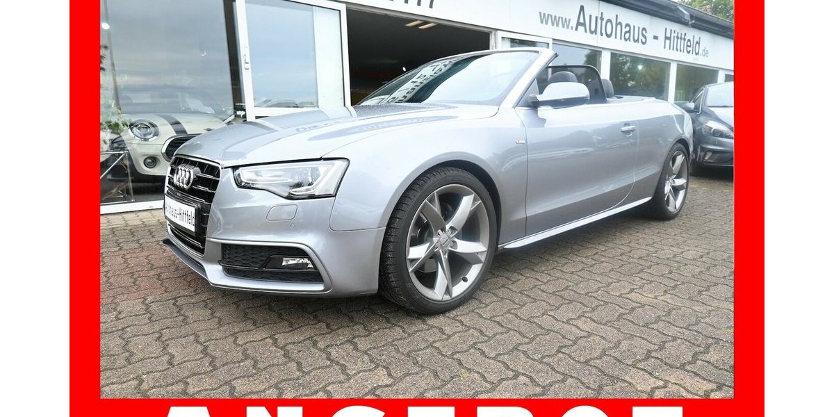 Audi A5 Cabrio 3.0 TDI quattro S-line Sport/Plus DSG 129.000 km 21.000 &euro; Seevetal - Hittfeld 21218