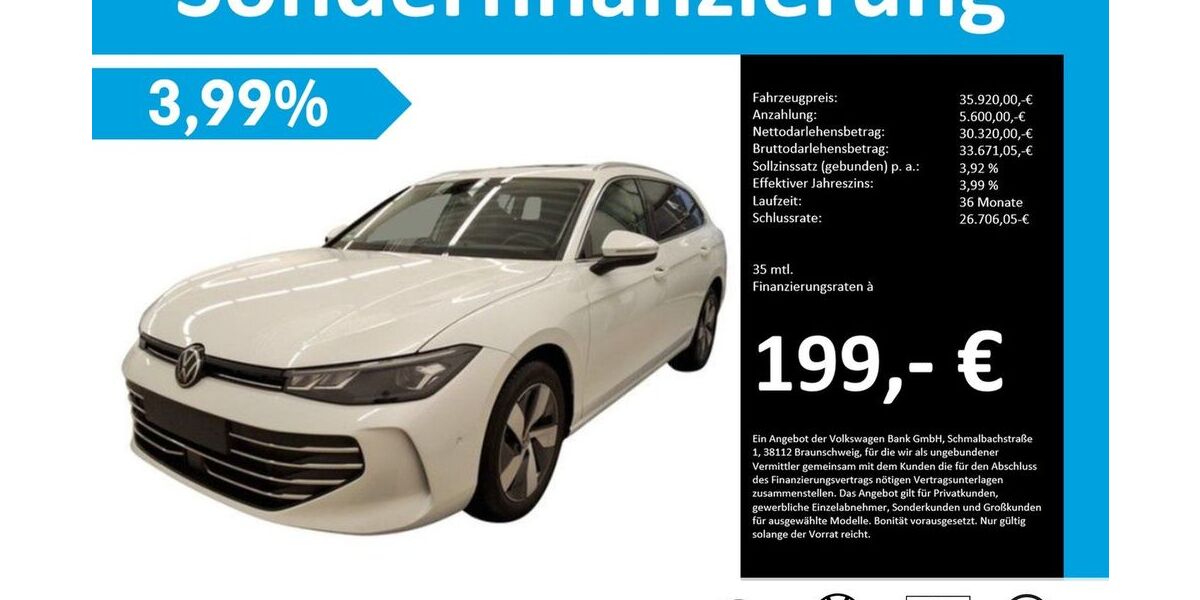 VW Passat Variant 14.077 km 35.920 &euro; Kierspe 58566