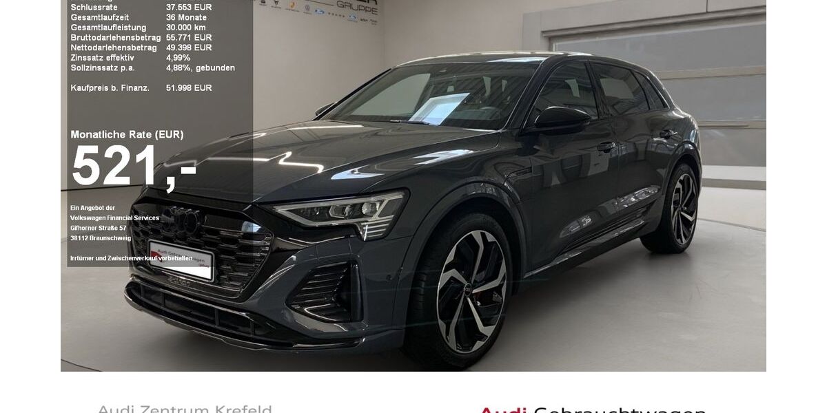 Audi Q8 e-tron 47.646 km 51.479 &euro; Krefeld 47805