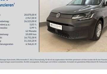 VW Caddy 10.813 km 28.870 &euro; Ochsenfurt 97199