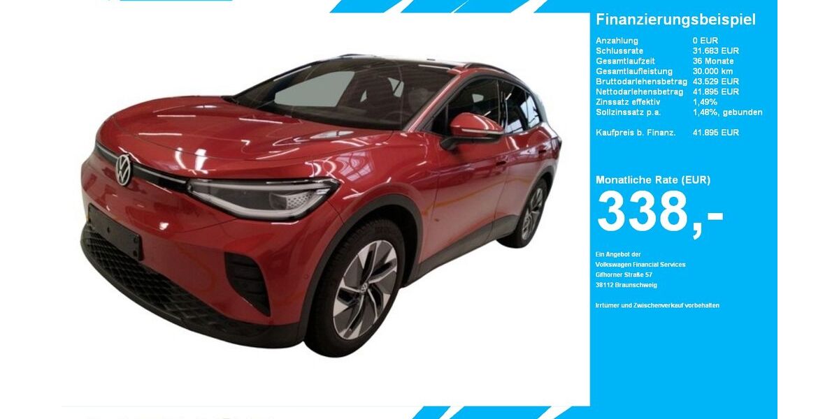 VW ID.4 4.858 km 41.895 &euro; Gütersloh 33334