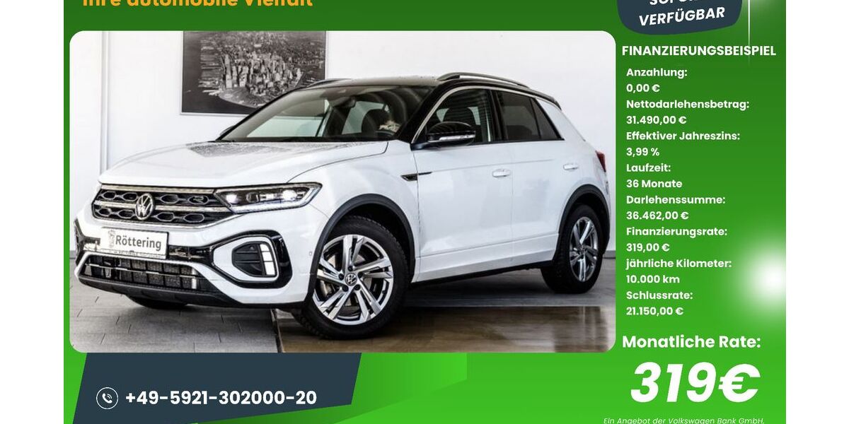 VW T-Roc 13.050 km 30.420 &euro; Schüttorf 48465