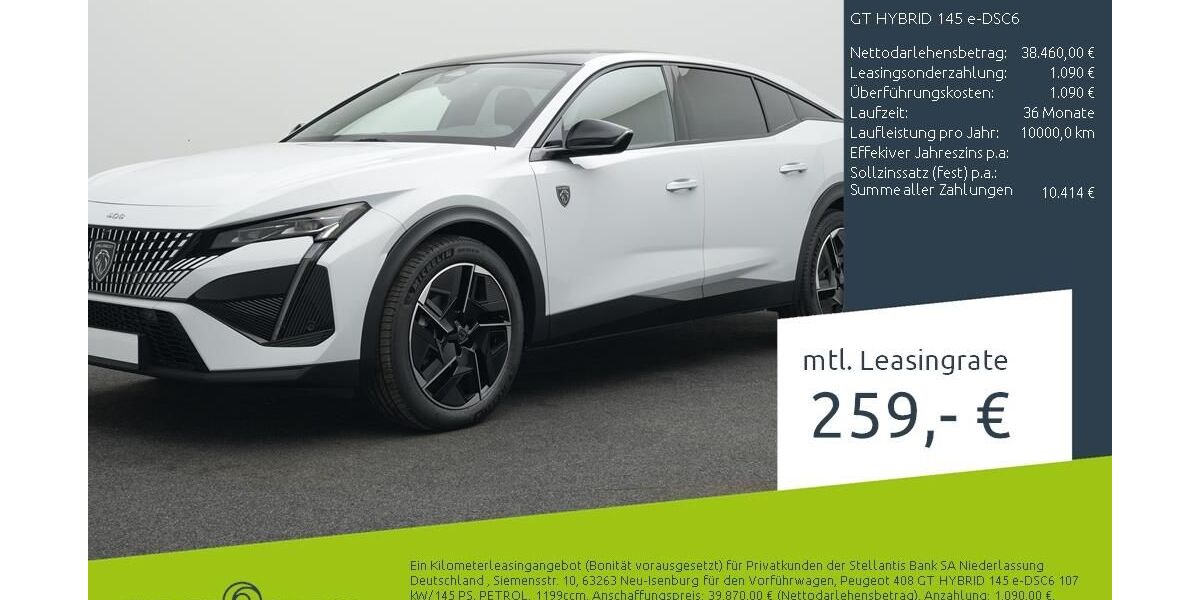 Peugeot 408 11.500 km 38.460 &euro; Borken 46325