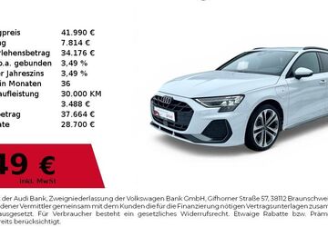 Audi A3 7.677 km 41.990 &euro; Dessau-Roßlau 06844