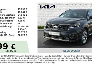Kia Sorento 27.196 km 45.890 &euro; Schwabach 91126