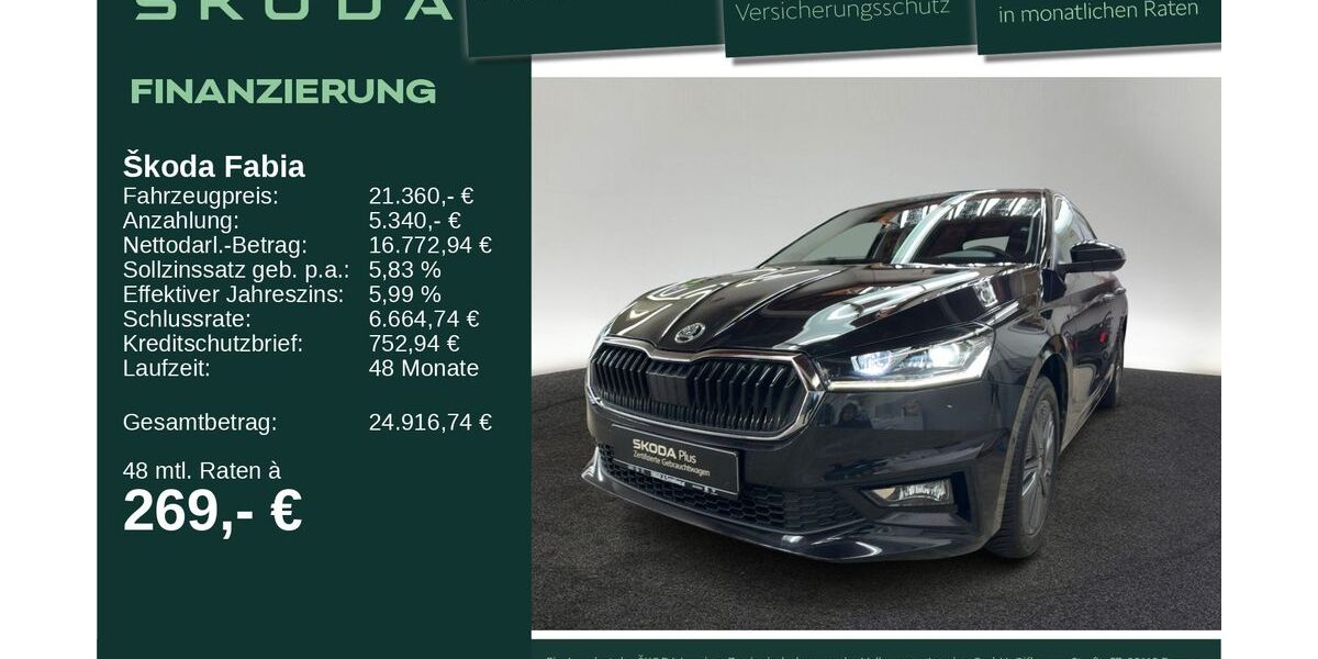 Skoda Fabia 25.153 km 21.360 &euro; Neu-Ulm 89231