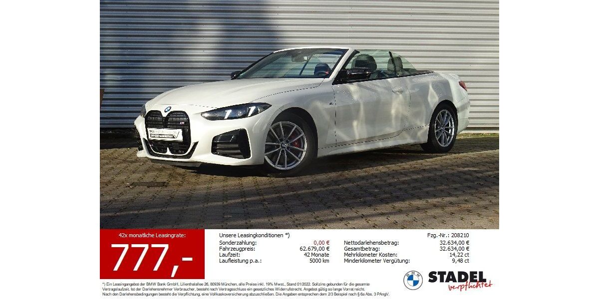 BMW M440 24.632 km 58.755 &euro; Bietigheim-Bissingen 74321
