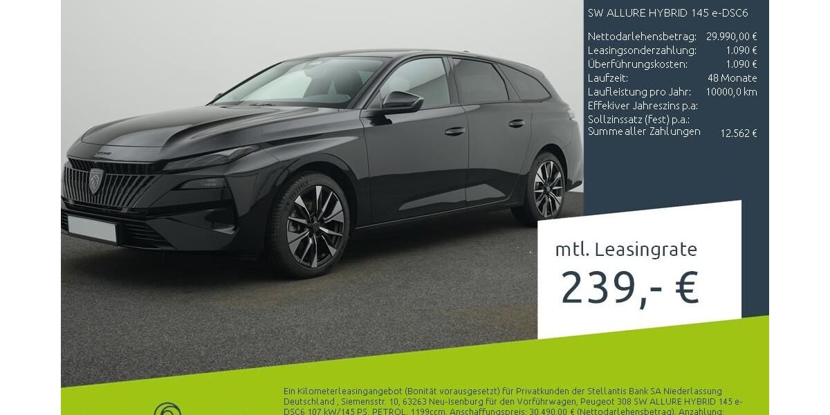 Peugeot 308 1.500 km 29.999 &euro; Bocholt 46395