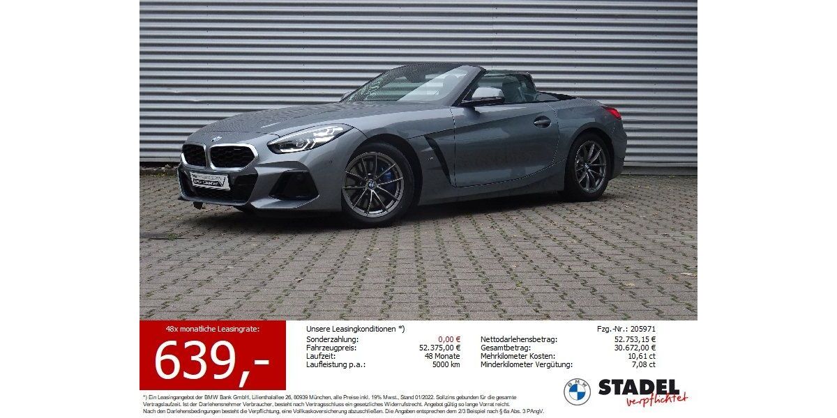 BMW Z4 25.020 km 42.985 &euro; Bietigheim-Bissingen 74321