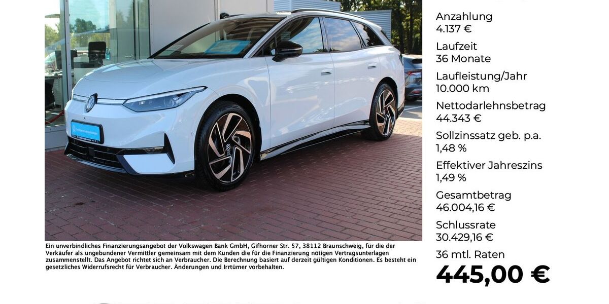 VW ID.7 9.323 km 47.880 &euro; Versmold 33775