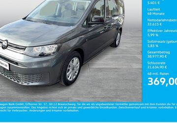 VW Caddy Maxi 11.595 km 37.636 &euro; Dortmund 44379