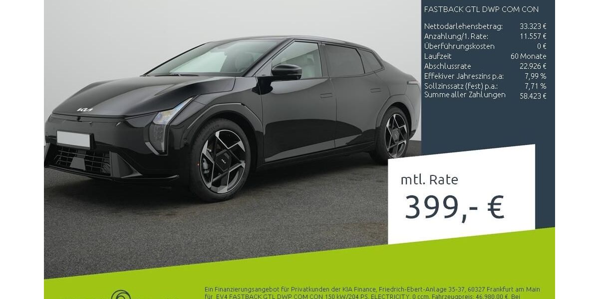 Kia EV4 4.980 km 44.880 &euro; Münster - Amelsbüren 48163