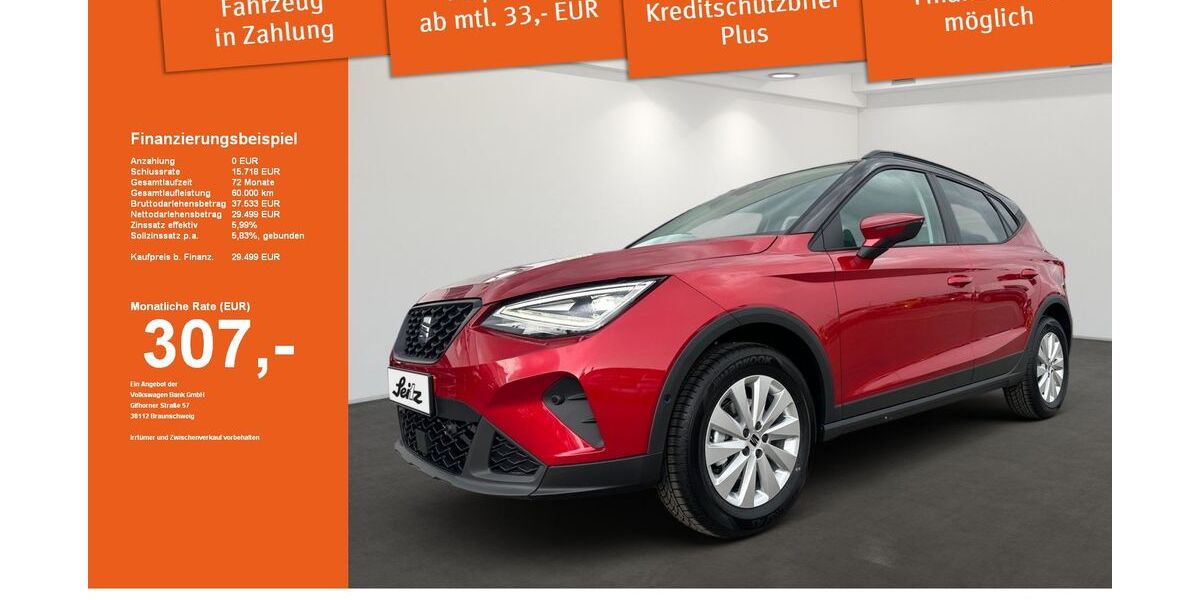 Seat Arona 2.350 km 29.499 &euro; Memmingen 87700