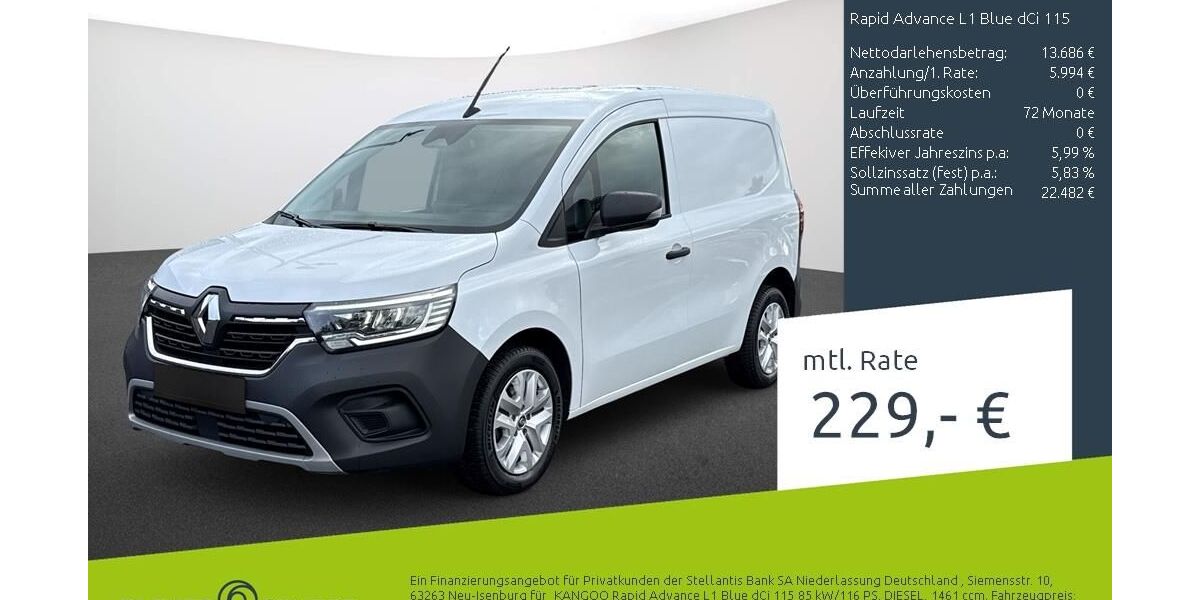 Renault Kangoo 24.465 km 18.870 &euro; Ahaus 48683