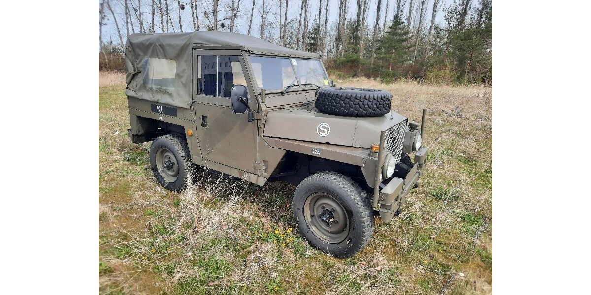 Land Rover lightweight Serie III 5.500 km 16.880 &euro; Lostau 