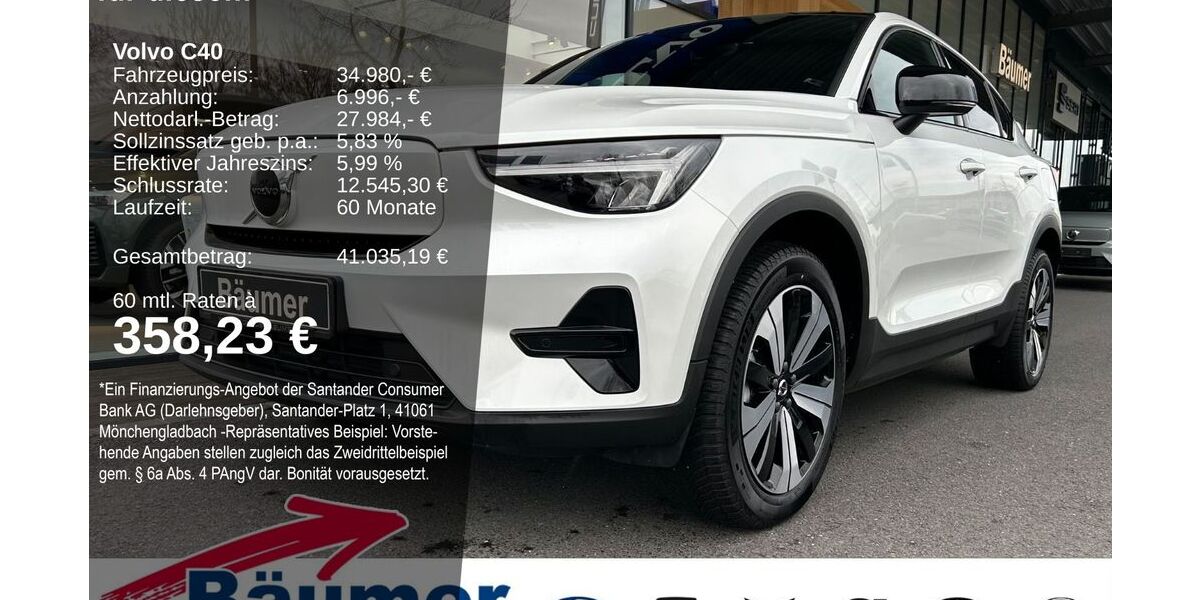 Volvo C40 43.971 km 34.980 &euro; Ibbenbüren 49479