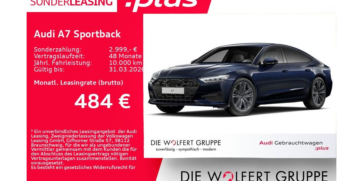 Audi A7 22.777 km 53.599 &euro; Großwallstadt 63868