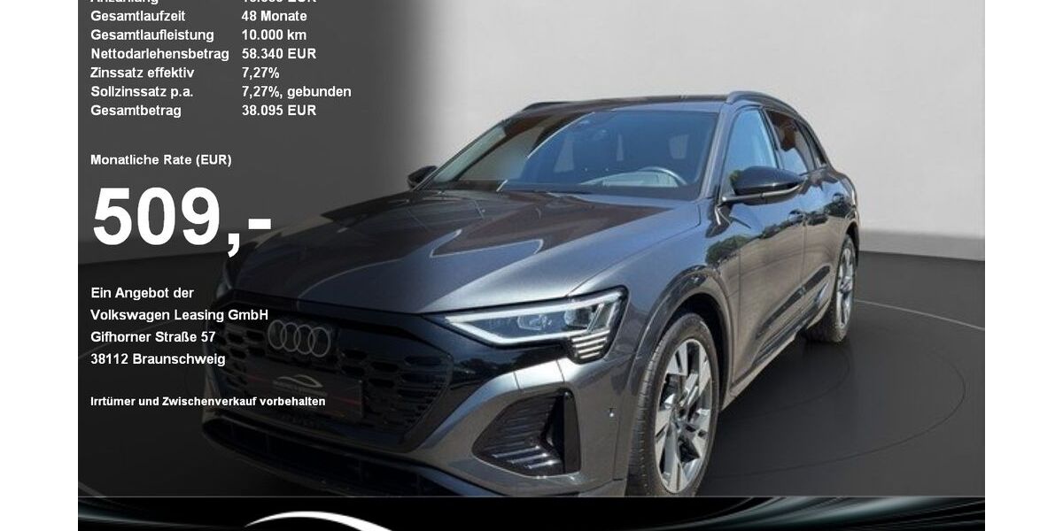 Audi Q8 e-tron 51.951 km 54.380 &euro; Sigmaringen 72488