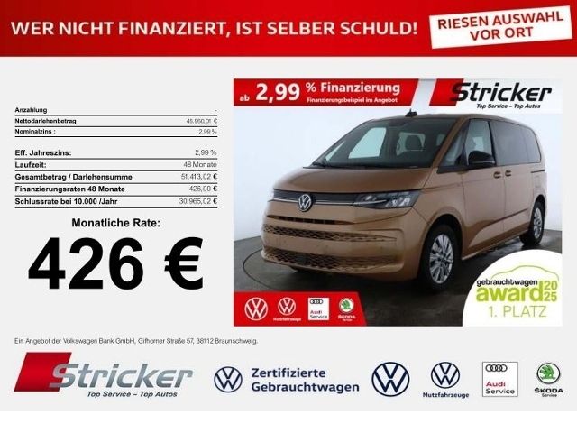 VW T7 Multivan 26.625 km 45.949 &euro; Detmold 32760