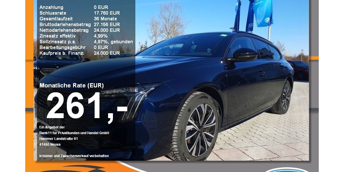 Peugeot 508 34.570 km 22.800 &euro; Neustadt / Donau 93333