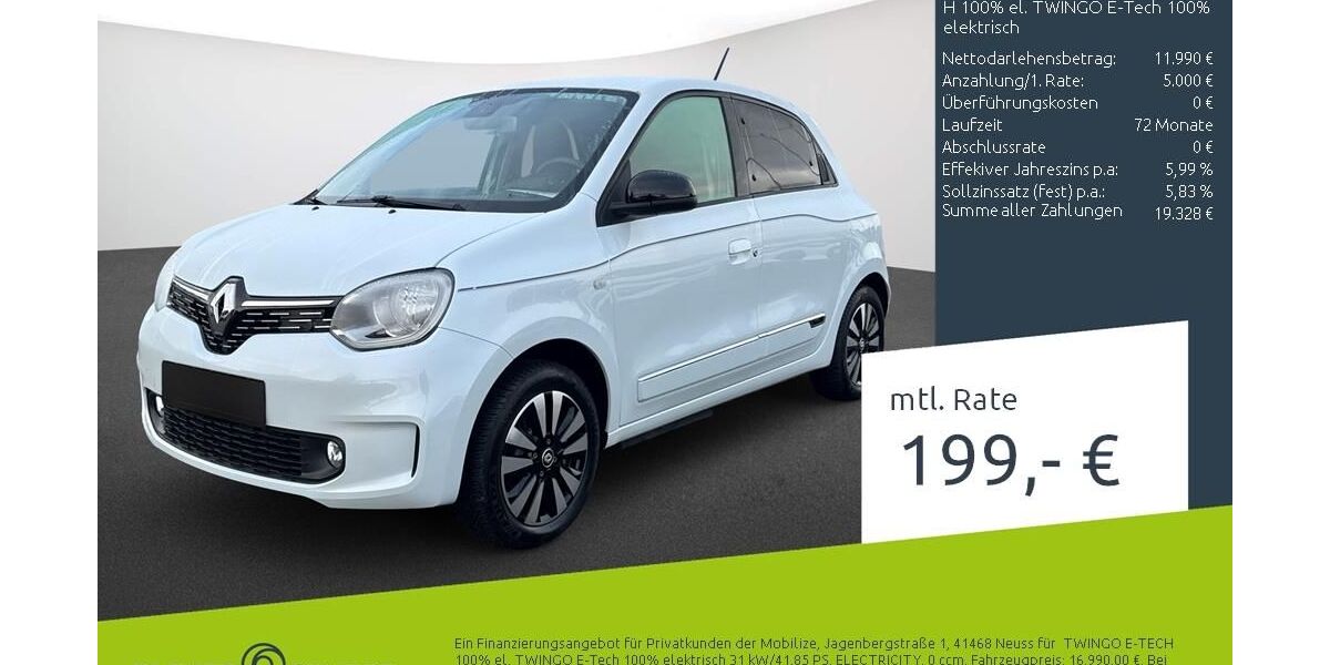 Renault Twingo 15.208 km 15.880 &euro; Stuhr 28816