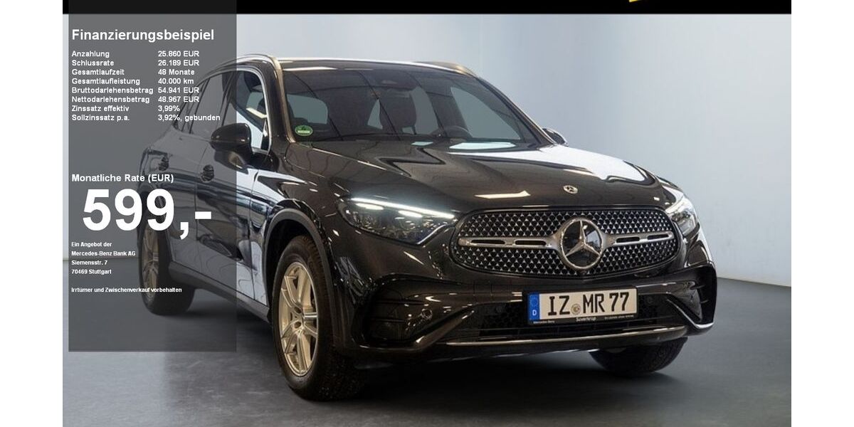 Mercedes-Benz GLC 220 9.999 km 62.950 &euro; Itzehoe 25524