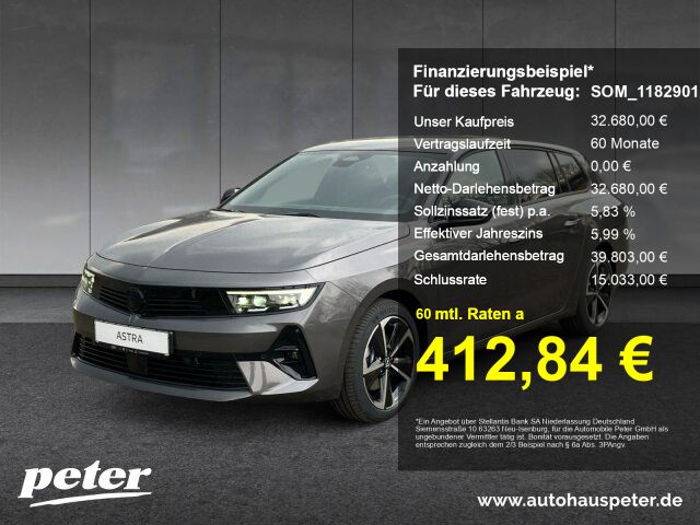 Opel Astra 13.000 km 32.680 &euro; Eschwege 37269