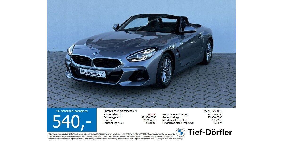 BMW Z4 26.328 km 42.790 &euro; Marktsteft 97342