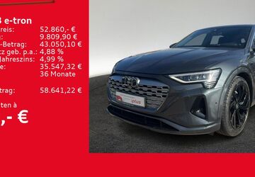 Audi Q8 e-tron 41.180 km 52.860 &euro; Ulm 89073