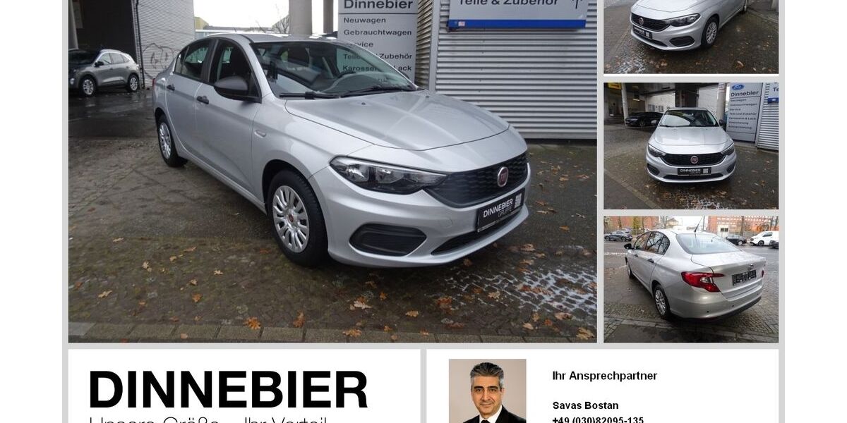Fiat Tipo 36.500 km 10.775 &euro; Berlin 14199
