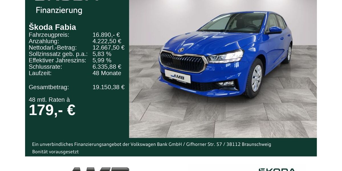 Skoda Fabia 5.840 km 16.890 &euro; Borna 04552