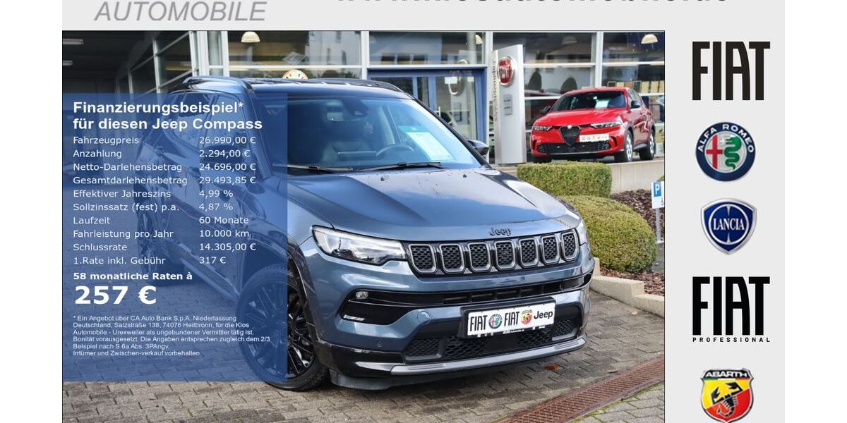 Jeep Compass 25.824 km 25.990 &euro; Marpingen 66646