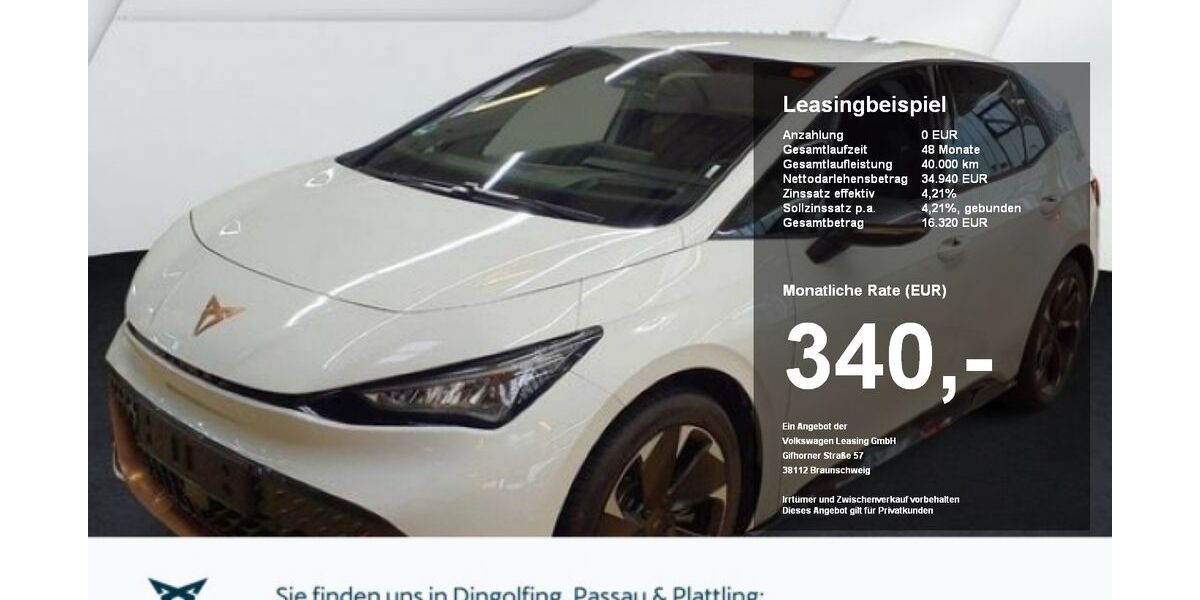 Cupra Born 21.066 km 34.940 &euro; Plattling 94447