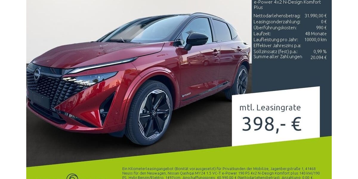 Nissan Qashqai 15.000 km 29.880 &euro; Münster - Amelsbüren 48163