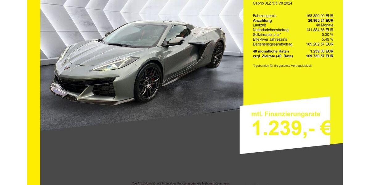 Corvette Z06 5.386 km 168.850 &euro; Berlin-Französisch Buchholz 13127