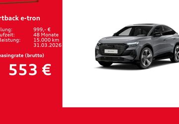 Audi Q4 e-tron 8.560 km 54.430 &euro; Ulm 89073