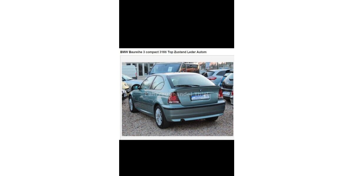 BMW 316 145.000 km 4.500 &euro; leipzig 04177